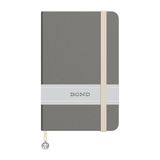Keskin 9*14 96 Yp.çizgili Ciltli Bond Defter - Gri