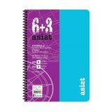Keskin A4 6+3 X 25=225 Yp.ayraçlı Pp Kapak Asist Defter