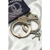 Keskin Adam Masolet Çift Anahtarlı Tamamı Çelik Polis Kelepçe