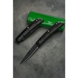 Keskin Adam NO.69BK 15cm Paslanmaz Çelik Kamp Outdoor Mini Cep Çakı Mat Siayh Renk