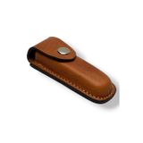 Keskin Adam No:0 Kahverengi Deri Çakı Kılıfı Bıçak Kılıfı (Kapalı hali 7.5cm - 9cm arası çakılar içindir)