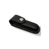 Keskin Adam No:0 Siyah Deri Çakı Kılıfı Bıçak Kılıfı (Kapalı hali 7.5cm - 9cm arası çakılar içindir)