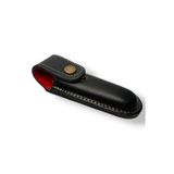 Keskin Adam No:3 Siyah Deri Çakı Kılıfı Bıçak Kılıfı (Kapalı hali 9cm - 12cm arası çakılar içindir)