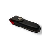 Keskin Adam No:4 Siyah Deri Çakı Kılıfı Bıçak Kılıfı (Kapalı hali 11cm - 13cm arası çakılar içindir)
