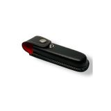 Keskin Adam No:5 Siyah Deri Çakı Kılıfı Bıçak Kılıfı (Kapalı hali 11cm - 14cm arası çakılar içindir)