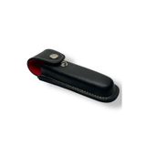Keskin Adam No:6 Siyah Deri Çakı Kılıfı Bıçak Kılıfı (Kapalı hali 12cm - 15.5cm arası çakılar içindir)