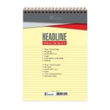 Keskin Color 145421-99 A4 80 Yaprak Çizgili Karton Kapak Spiralli Headline 6'lı Not Defteri