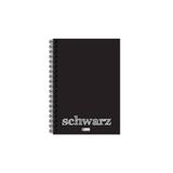 Keskin Color 14X20 40 Yaprak Düz Pp Kapak Spiralli Schwarz Defter