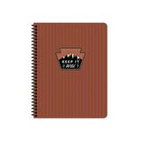 Keskin Color 16.5X22.5 Çizgili Outdoor Turuncu Defter