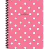 Keskin Color 16.5x22.5 Çizgili Puantiye - Pembe Defter