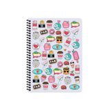 Keskin Color 16.5x22.5 Çizgili Sweet Fun - Lila Defter