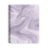 Keskin Color 16.5x22.5 cm 80 Yaprak Kareli Karton Kapak Classic Marble Spiralli Defter