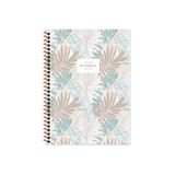 Keskin Color 16.5X22.5 Düz La Plume Leaves - Mavi Defter