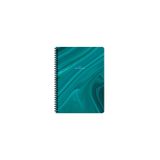 Keskin Color 16.5x22.5 Kareli Defter Classic Marble - Yeşil