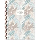 Keskin Color 16.5X22.5 Kareli La Plume Leaves - Mavi Defter