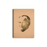 Keskin Color 16,5 * 22,5 80 Yp.Kareli Spr.Sert Karton Kapak Defter- Funky Atatürk