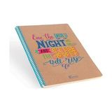 Keskin Color 16,5X22,5CM 100 Yaprak Çizgil Spiralli Sert Kapak Doodles Not Defteri (2 Li Paket) 415641-99-03 - Karışık