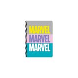 Keskin Color 16x22 cm Çizgisiz Marvel Karton Kapak Telli Defter 80 Yaprak 60 gr Beyaz Sayfa Defter