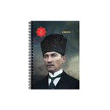 Keskin Color 17*24 Atatürk Günlük Spiralli Ajanda - Başkomutan Defter