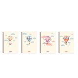 Keskin Color 17x24 80 Yp.Düz Sert Kapak La Plume Balloons Defter