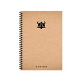 Keskin Color 17X24 Çizgili La Plume Viking - Başlık - Kahve Defter