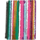 Keskin Color 17x24 cm 100 Yaprak Çizgili Spiralli Sert Kapaklı Glitter Defter