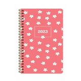 KESKİN COLOR 2023 8x16 Haftalık Cep Ajandası, Spiralli, Papatya KC35