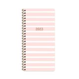 KESKİN COLOR 2023 Haftalık Spiralli Cep Ajandası, Pembe, 8x16 cm 7597721345891
