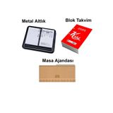 Keskin Color 2025 3'lü Set Ajanda, Kraft PRA-11843171-4251