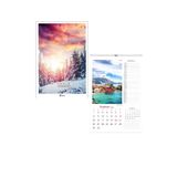 KESKİN COLOR 2026 Duvar Takvimi Spiralli 12 Yaprak 31x43cm