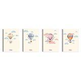 Keskin Color 20x28 100 Yaprak Çizgili Sert Kapak La Plume Balloons Defter