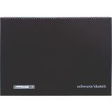 Keskin Color 302025 25x35 cm Schwarz Spiralli 25 Yaprak Resim Defteri