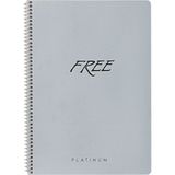 Keskin Color 320341-99 Free Platinum A4 Çizgili 100 Yaprak Defter