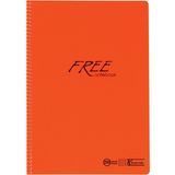 Keskin Color 320491-99 Free A4 200 Yaprak Çizgili Pp Kapak Spiralli Defter