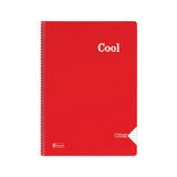 Keskin Color 321651-99 Cool A4 Pp Kapak Çizgili 120 Yaprak Spiralli Defter