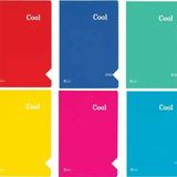 Keskin Color 321852-99 A4 80 Yaprak Kareli Plastik Kapak Dikişli Cool 12'li Defter