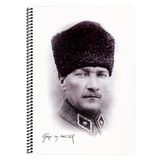 Keskin Color 327922-99 Atatürk A4 80 Yaprak Kareli Defter