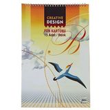Keskin Color 35x50 15 Renk Blok Spiralli Fon Kartonu