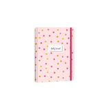 Keskin Color 383922-99 Lastikli Ciltli Daily Journal 14x20 cm 80 Yaprak Kareli Not Defteri