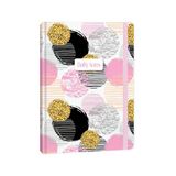 Keskin Color 410293-99 Sert Kapak Ciltli Daily Notes Bubbles A5 80 Yaprak Çizgili Not Defteri