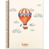 Keskin Color 417990-99 La Plume Balloon 17x24 cm 80 Yaprak Çizgisiz Spiralli Sert Kapak Not Defteri