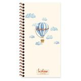 Keskin Color 417996 10X19 cm Düz La Plume Balloon Mavi Diğer Defter