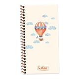 Keskin Color 417999 10X19 cm Düz La Plume Balloon Turuncu Defter