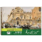 Keskin Color 488004-99 Karatis Art 300 gr A4 30 Yaprak Spiralli Suluboya Blok Defter