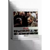 Keskin Color 600136 Masa Takvimi Kare Atatürk 2026
