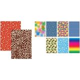 Keskin Color 9'lu Karışık Desenli Elişi Kağıdı 1 Adet Renkli Tasarımlar ile Yaratıcılığınızı Geliştirin 180014-99 - Yok - Çoklu