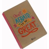 Keskin Color A4 100 Yaprak Çizgili Doodles Sert Kapak Defter