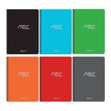 Keskin Color A4 120 Yaprak Çizgili PP Kapak Spiralli Free Defter