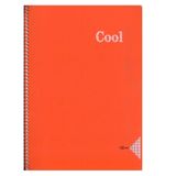 Keskin Color A4 120 Yaprak Kareli Pp Kapak Cool Turuncu Spiralli Defter