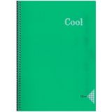 Keskin Color A4 120 Yaprak Kareli Pp Kapak Cool Yeşil Spiralli Defter